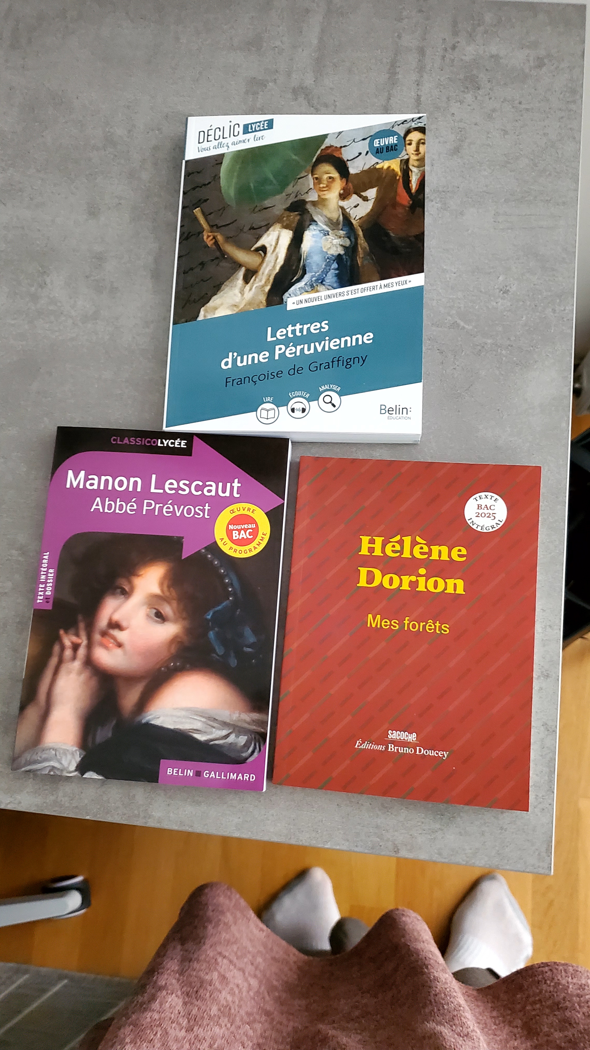 Professeur d&rsquo;anglais et de lettres françaises